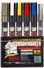 Gunze Sangyo GMS105 Gundam Marker Basic 6 Color Set